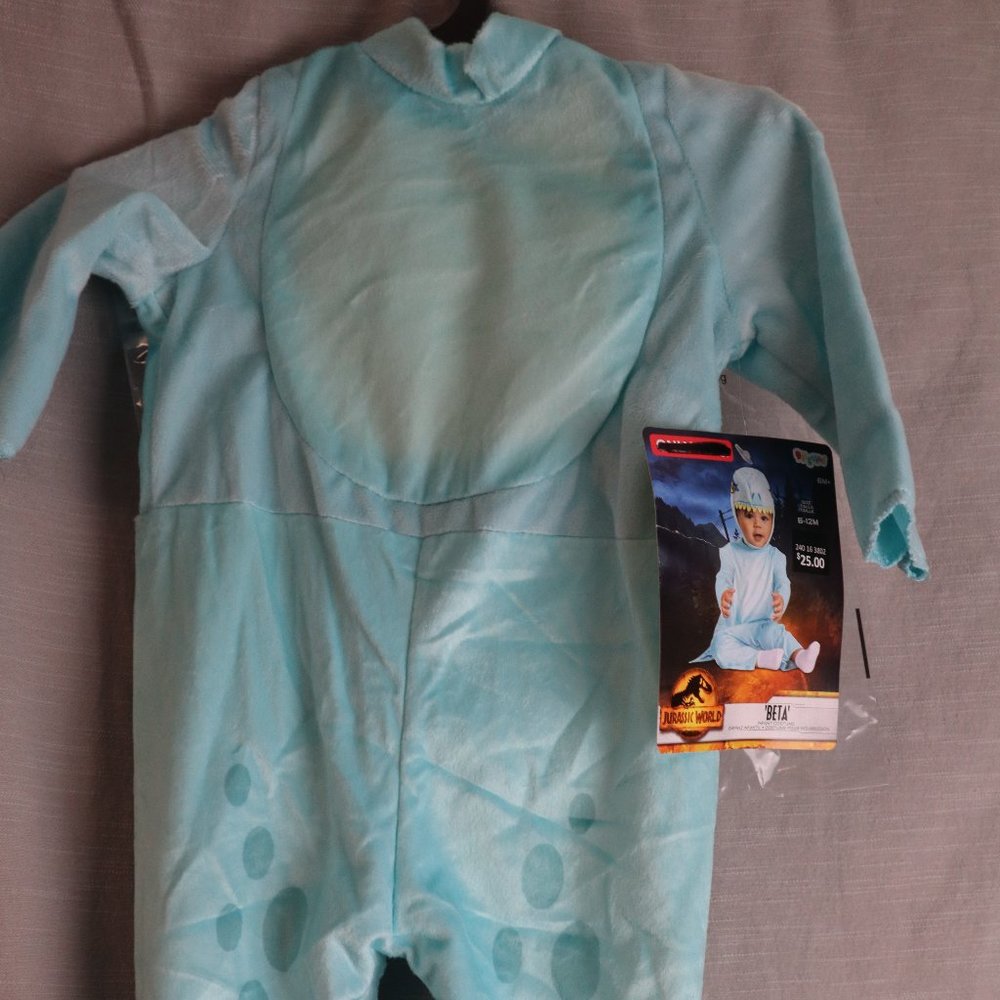 Jurassic World Beta Infant Costume size 6-12 months
